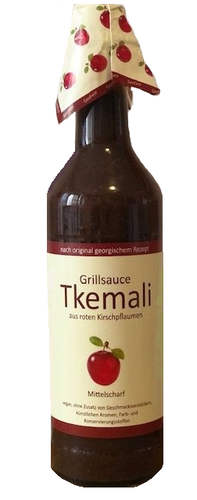 Tkemali - Grillsauce, süßlich, aus roten Kirschpflaumen, 500 g